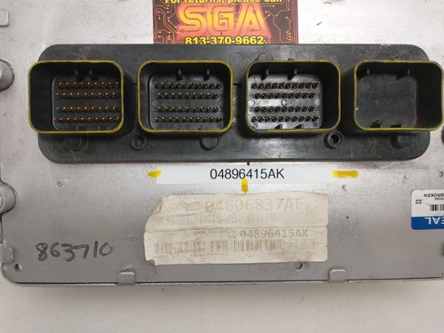 PROGRAMMED 2005 CHRYSLER 300 C 5.7L ECU ECM ENGINE CONTROL MODULE 04896415AK - Foto 4 di 5