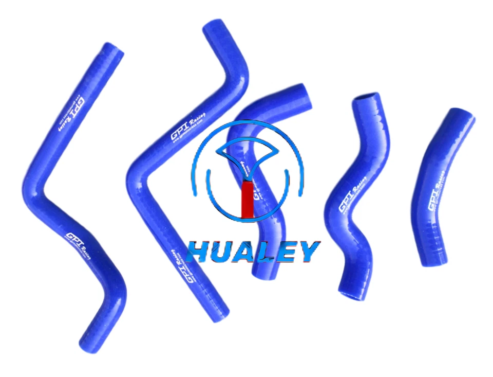 Manguera de silicona radiador azul para Honda CR125R CR 125R CR125 2000 2001 2002 Foto 2 de 4