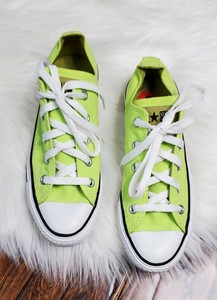 lime green chuck taylors