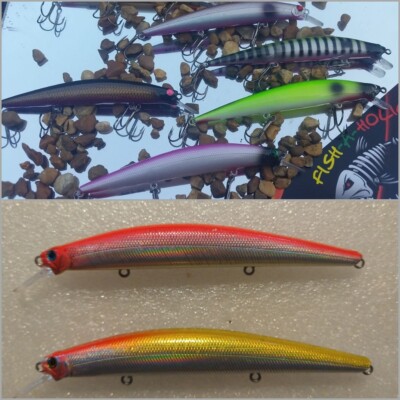 10 Blank 4.5" Minnow Lure Bodies – Unpainted For Custom Fishing Lure Making 3 thumbnail image