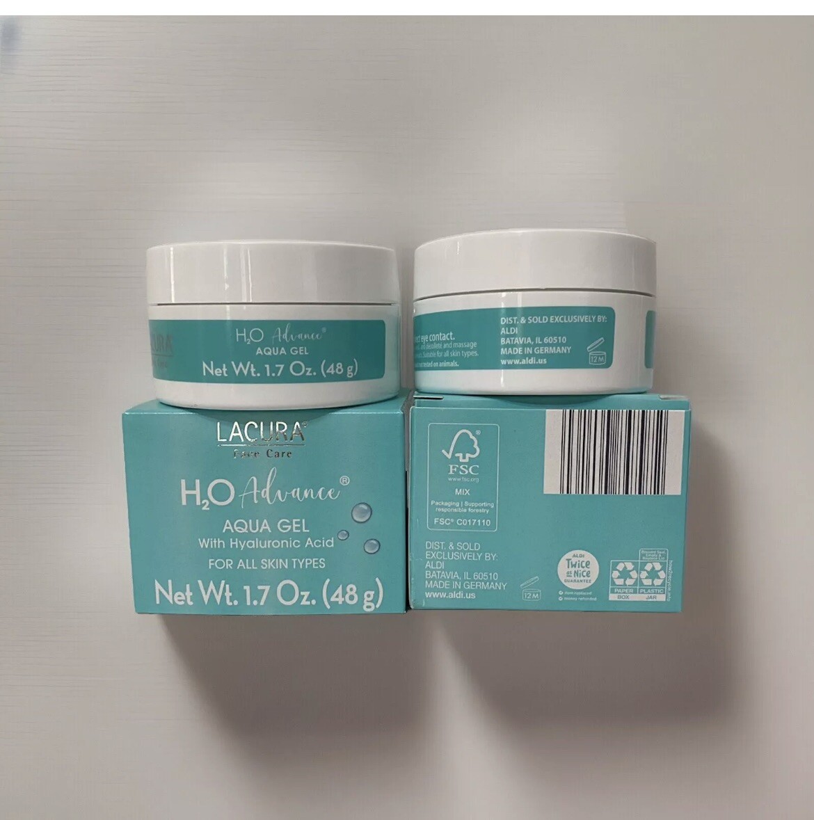 2 LACURA Q10 Day Cream FACE CARE / Advance Aqua gel(Set Of 2) | eBay