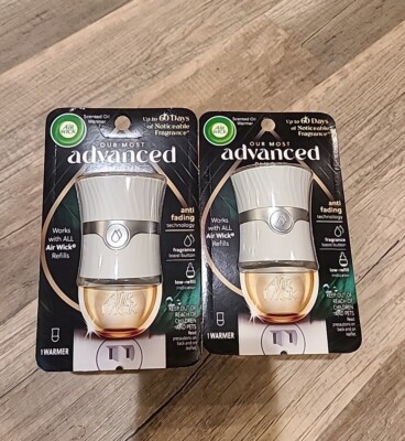 Air Wick Advanced Scented Oil Warmer, Works With All Air Wick Refills, Pack of 2