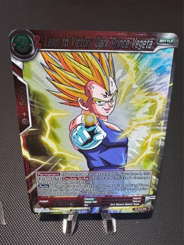 Majin Vegeta | Leap to Victory Dark Prince Vegeta Foil Dragon Ball Super Card NM - 第 1/7 張圖片