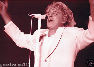 ROD STEWART PHOTO 1985 HUGE UNIQUE IMAGE UNRELEASED EXCLUSIVE 12 INCH X 8 IN GEM