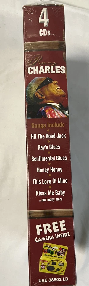 Rare Ray Charles 4 CD Collection - With Camera!! Rare Collectable! Sealed! - Image 4 of 4