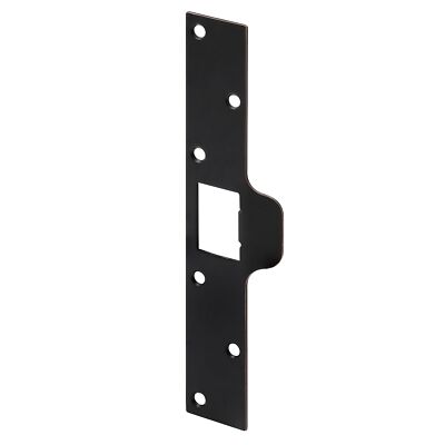 1-Pack U94267 Maximum Security Deadbolt Tab Strike 7-7/8''x1-1/4'' Bronze