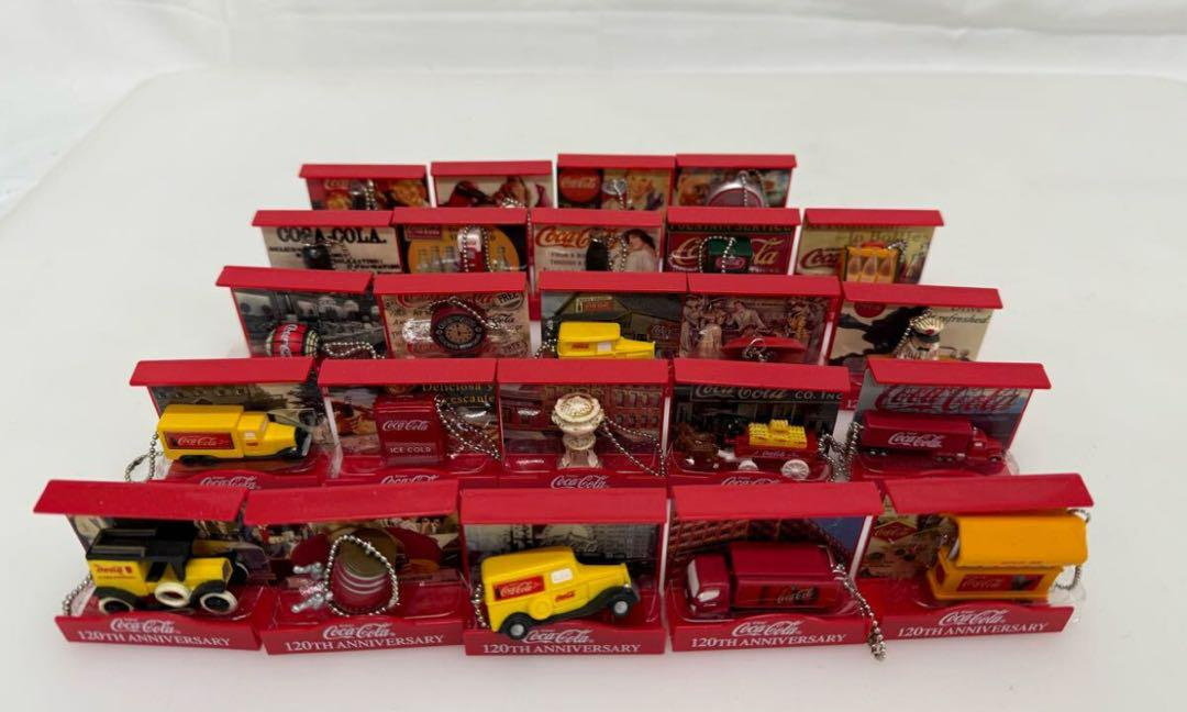 コカコーラ120thANNIVERSARY Coca Cola Memorial Figure Collection Complete Set 120th