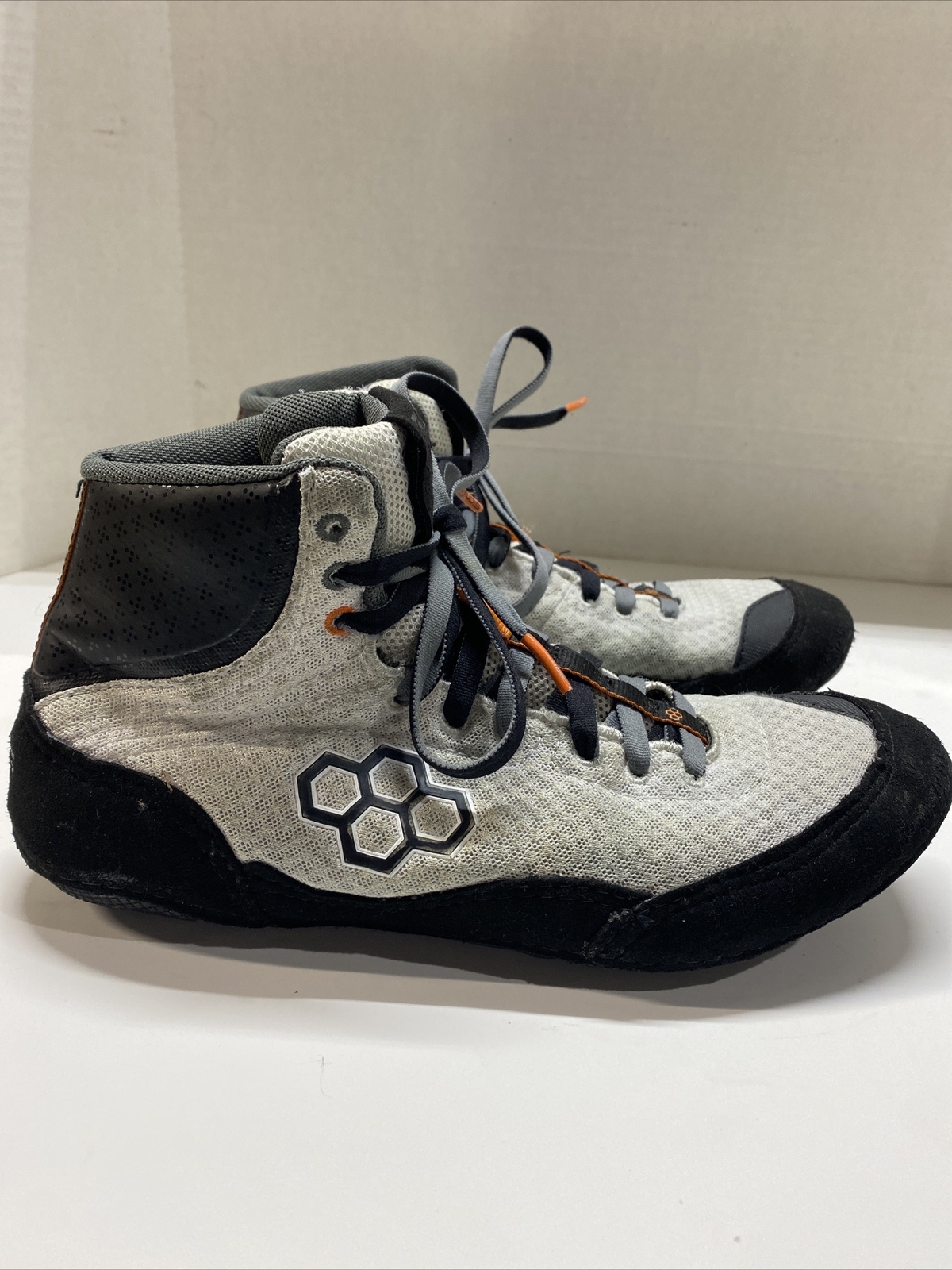 Rudis Wrestling Shoes Black/Silver Size 8.5 eBay