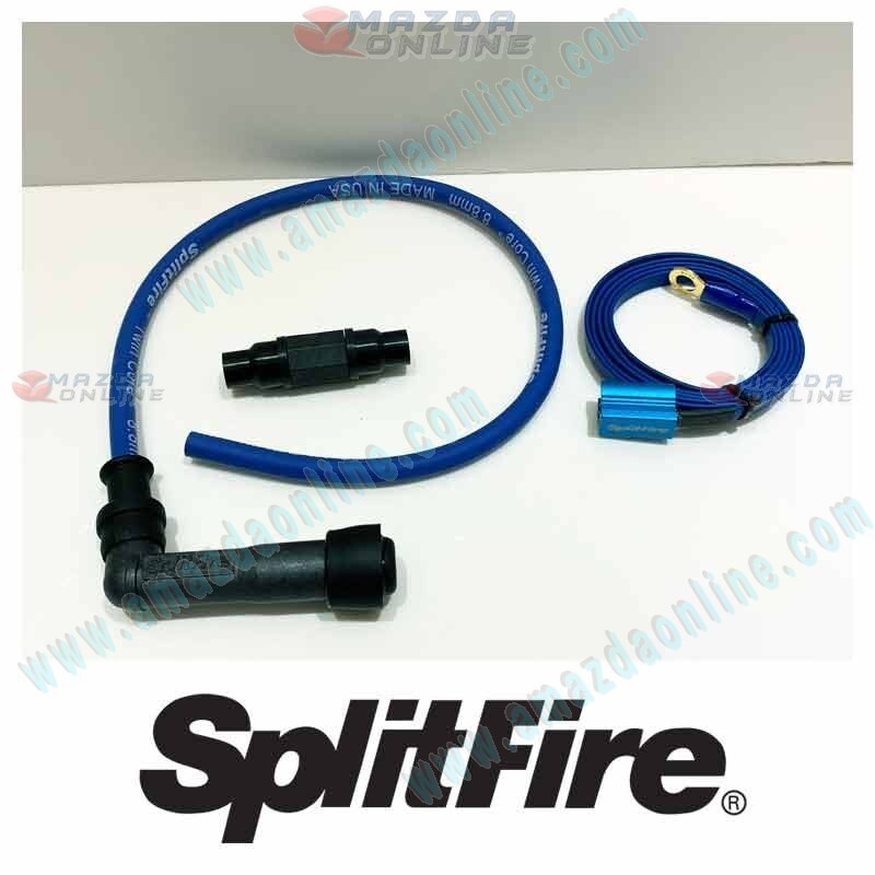 SplitFire 8.8mm Twin Core Motorbike Plug Wire w/ Grounding