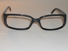 RAY BAN RB4055 SLEEK SHINY BLACK RECTANGULARS SUNGLASSES/EYEGLASS FRAMES ONLY