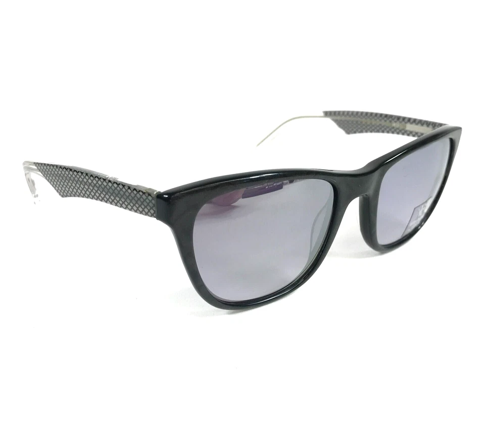 Vera Wang Sunglasses V438 BK Black Clear Cat Eye Frames w Purple Mirrored Lenses - Image 3 of 4