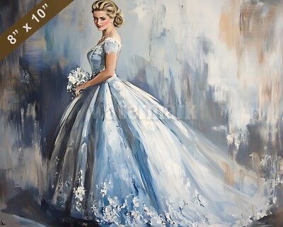 Grace Kelly in a formal gown Oil painting 8x10 Print | eBay Grace Kelly in a formal gown Oil painting 8x10 Print | eBay