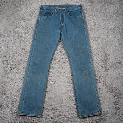 Levi's 501 XX Jeans Men Size W31 L32 Medium Wash Blue Levi's 501 XX Jeans Men Size W31 L32 Medium Wash Blue