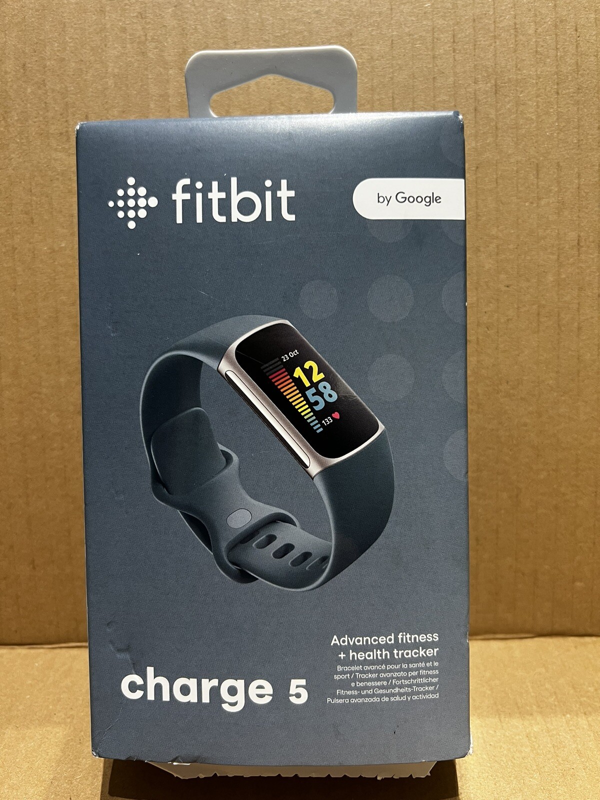 Fitbit Charge 5 Advanced Fitness,Health Tracker w/ Built-In GPS &Touchscreen new-image