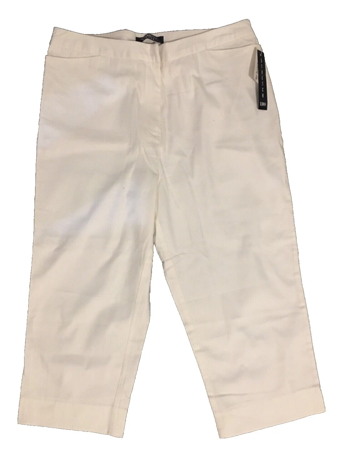 White Regular Size 14 Pants for Women