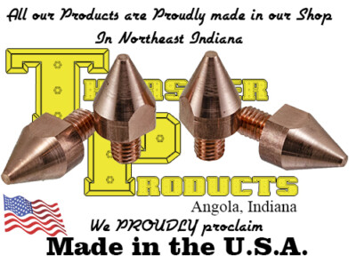 Chicago Electric Fit Spot Welding Tips 3/16'' Contact Area 2-Pack (FREE SHIPPING)