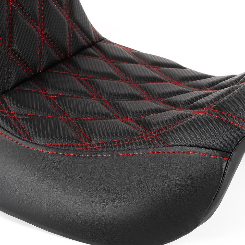 One-Piece Rider Rear Seat For Harley Road / Street Glide Ultra Limited 2008-2023 - Image 4 of 4