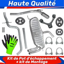 Kit de pot d'échappement pour Seat Leon 2 II Hayon 2.0 TDI (2005-05/2011)