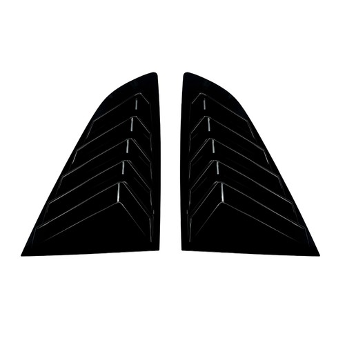 Gloss Black Rear Window Side Louver Shutter Trim For BMW 2 Series F44 2020-2023 - Picture 3 of 9