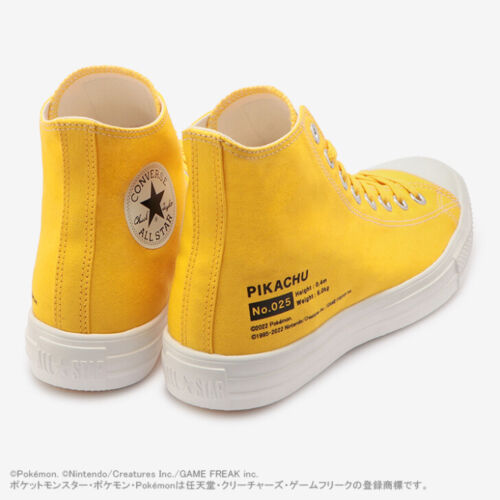 CONVERSE ALL STAR LIGHT POKEMON HI Pikachu 31306260 UNISEX Shoes ...