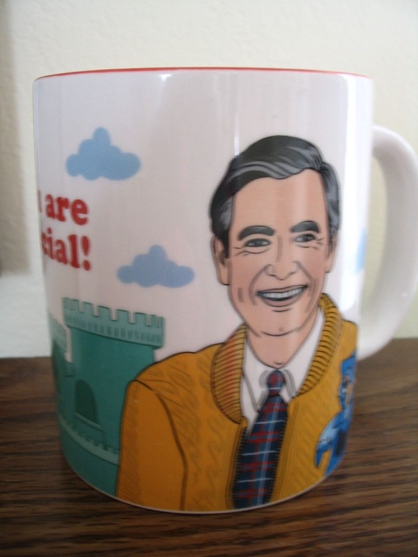 The Found:  Mister Rogers "You are special!" Mug w/ X the Owl