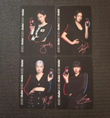 New Blackpink Pepsi Official Limited Edition Photocards