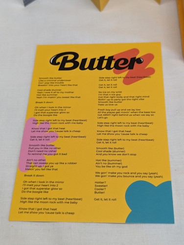 BTS Butter Album Cream Great Condition - Picture 5 of 10