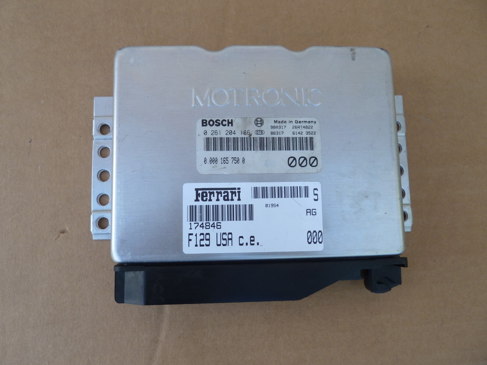 Ferrari F355 Engine Motor Control Unit Module Ignition Computer ECU F1 F355 ECM