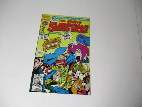 Marvel Comics The Awesome Slapstick #1 November 1992