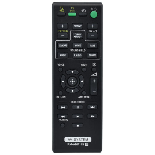 New RM-ANP115 For Sony AV Reciever Soundbar Remote Control HT-CT370 SA-CT770 - Picture 2 of 7