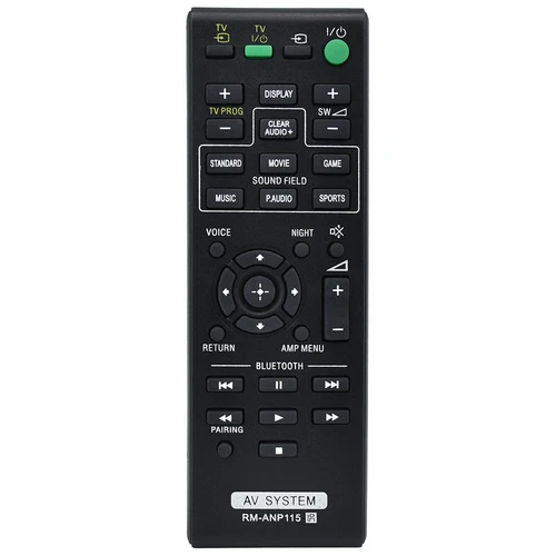 New RM-ANP115 For Sony AV Reciever Soundbar Remote Control HT-CT770 SA-CT770 - Picture 1 of 5