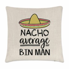 Nacho Moyenne Poubelle Homme Coussin Housse Oreiller Mondes Meilleur Préféré