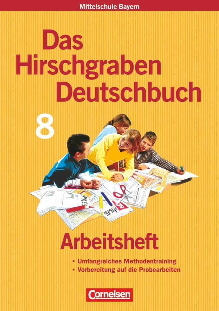 Thumbnail - Das Hirschgraben Sprachbuch. 8. Schuljahr. Arbeitsheft. Hauptschule