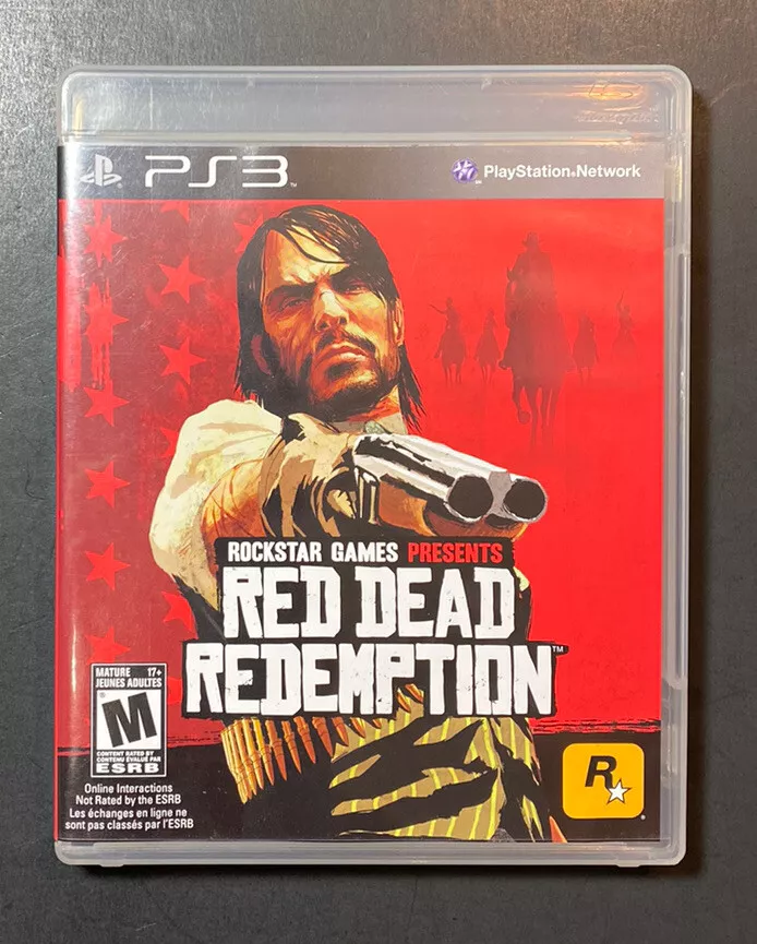 Red Dead Redemption [ First Print Black Label ] (PS3) USED