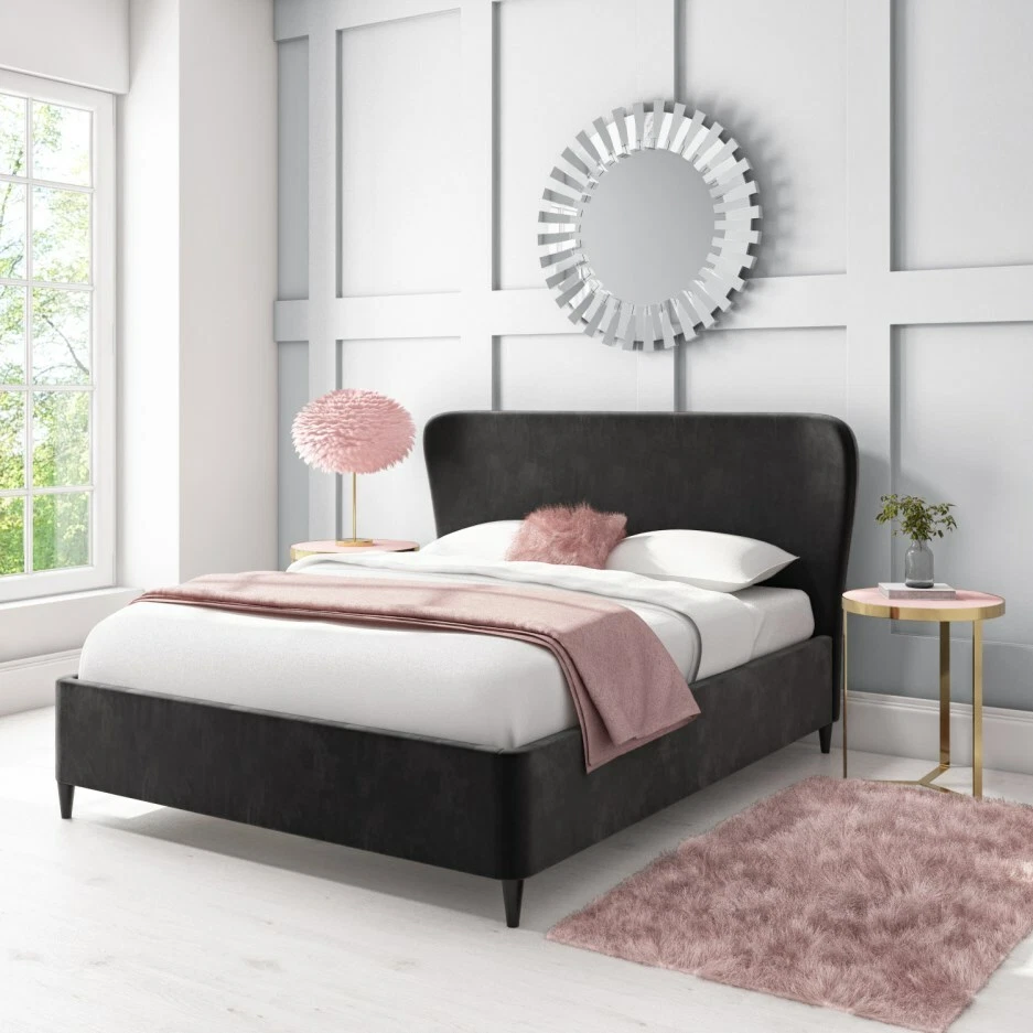 Modern 2024 grey headboard