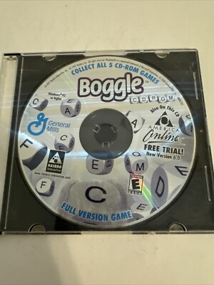 Boggle CD-ROM (PC, 1997) Disc Only