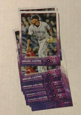 2015 Topps Update US116 Miguel Castro 12 Count Rookie Card Lot Colorado Rockies