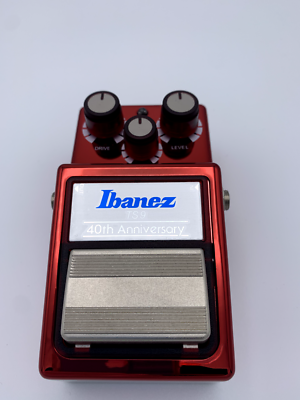 【新品】Ibanez TS9 40th Anniversary Ibanez 40th Anniversary TS9 Tube Screamer Effects Pedal Red