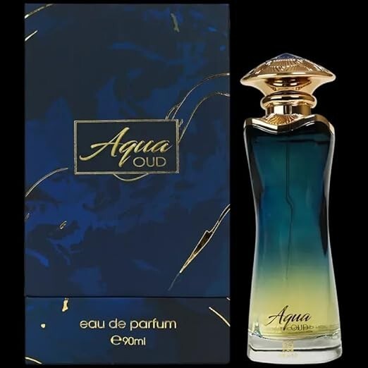 Ahmed Al Maghribi Aqua Oud Eau De Parfum 90ml For Men | eBay