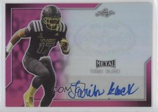 2017 Leaf Metal US Army All-American Bowl 16/20 Tarik Black #BA-TB2 Auto 0b2