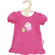 Puppen-Nachthemd pink, 28 - 35 cm