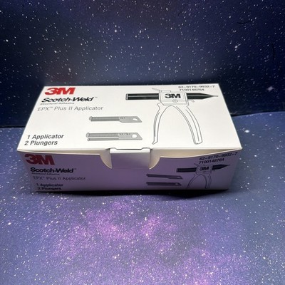 3M  Scotch-Weld  EPX Plus II Manual Applicator, Universal Plunger, 50 mL