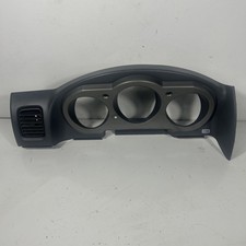 2002-2004 Nissan Xterra Frontier Speedo Instrument Cluster Bezel Grey W Silver