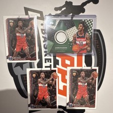 Topps Jamir Watkins Washington Wizards Rookie Card Lot (5) Player Worn Card