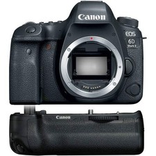 Canon EOS 6D Mark II Wi-Fi Digital SLR Camera Body BG-E21 Battery Grip
