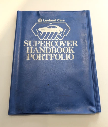 Leyland Cars  ** SUPERCOVER HANDBOOK PORTFOLIO  ** Used Good Condition (2)