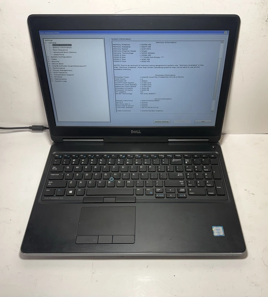 Preços baixos em Estação de Trabalho Dell Precision 7510 notebooks