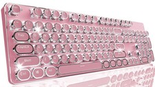 EWEADN TK950 Typewriter Keyboard Wireless Mechanical Keyboard, 104 Keys Aesth...