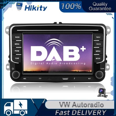 6+128GB Carplay Android 15 Autoradio GPS Navi Für VW GOLF 5 6 Passat Touran DAB+ - Bild 1 von 4