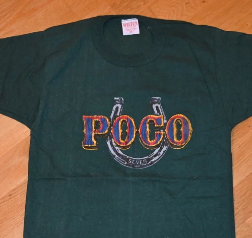 POCO Rare! 70's concert tour tee shirt S Eagles 1970s vintage concert t-shirt, vintage, single stitch, B+ condition